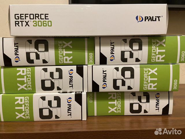 Видеокарты Palit Dual GeForce 3060 (несколько шт.)