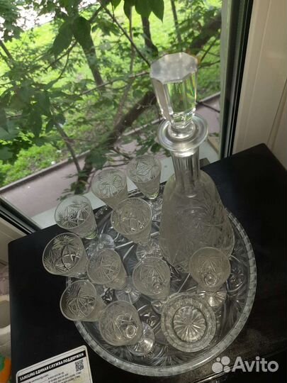 Графин / штоф хрустальный СССР