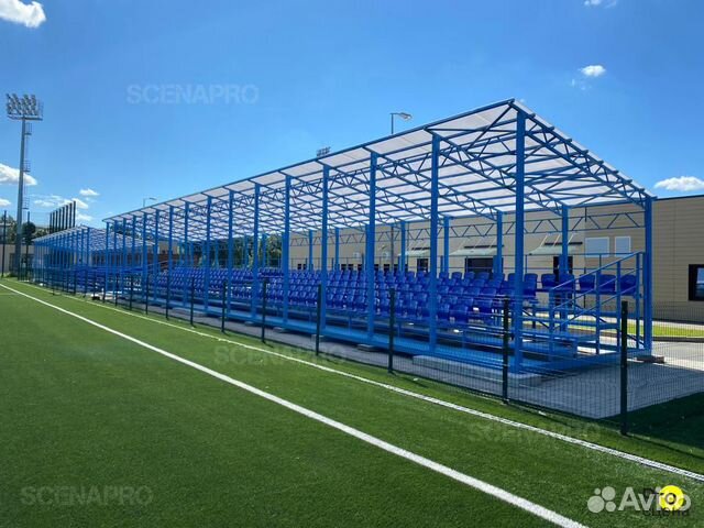 Трибуна для стадиона на 249 мест