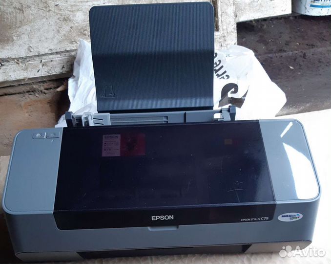Принтер epson С79 струйный на запчасти