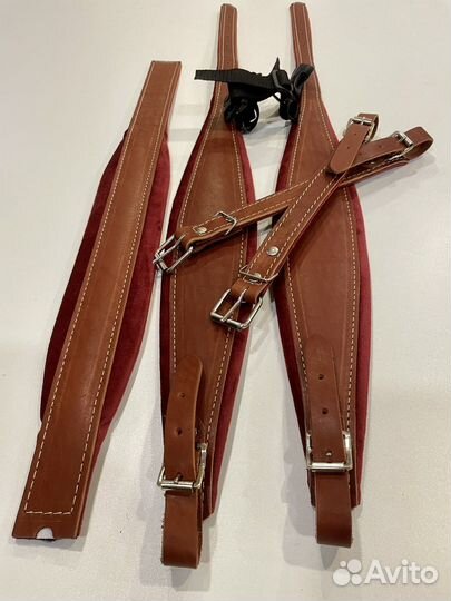 Ремни концертные коричневые