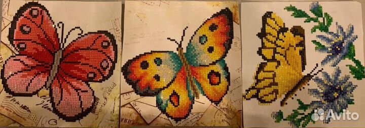 Алмазная мозаика, готовая работа