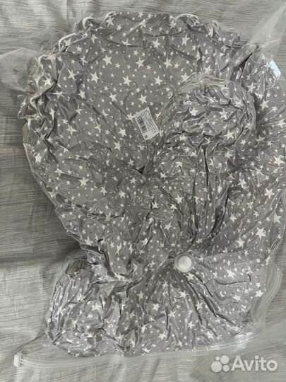 Подушка для беременных серого цвета