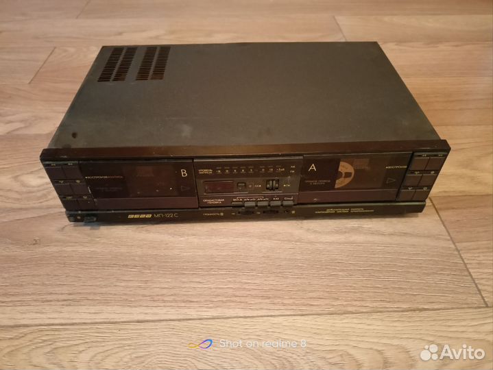 Кассетная дека Вега 122