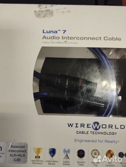 Wire World Luna 7 Balanced Audio Interconnect 1.0m