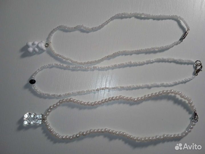 Чокер из бисера