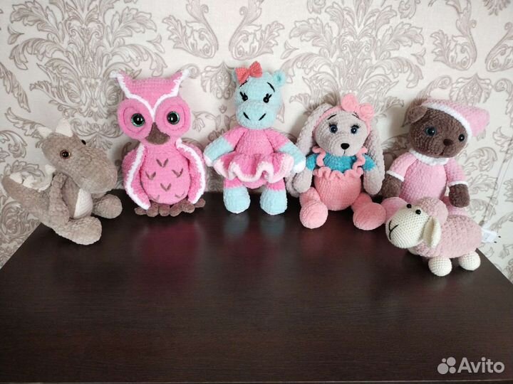 Вязанные игрушки на заказ