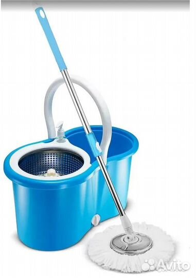 Круглая швабра с отжимом