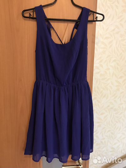Платье фиолетовое 42-44 размер