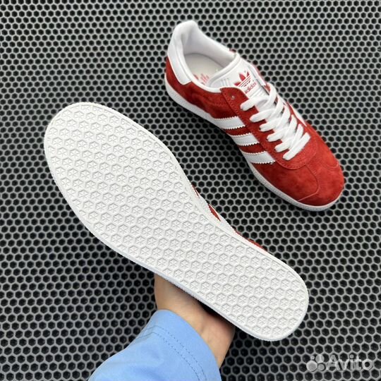 Кроссовки Adidas Gazelle Power Red White