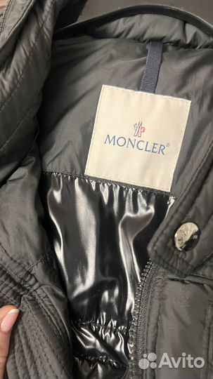 Куртка moncler мужская матовая