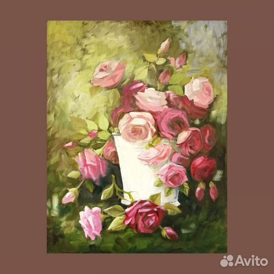 Картина маслом на холсте большая