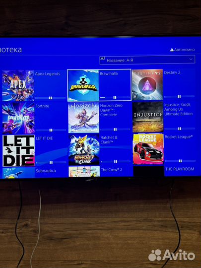 Sony playstation 4 slim 1tb+16игр+2геймпада