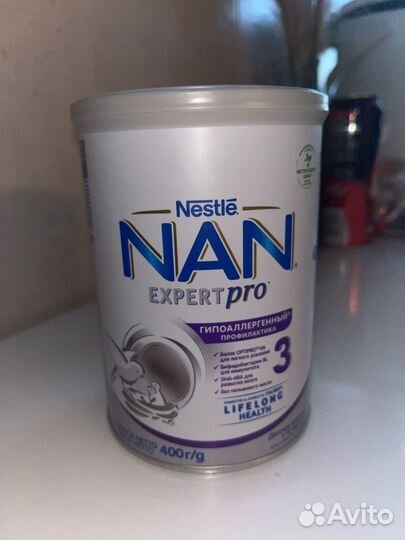 Смесь Nan новая