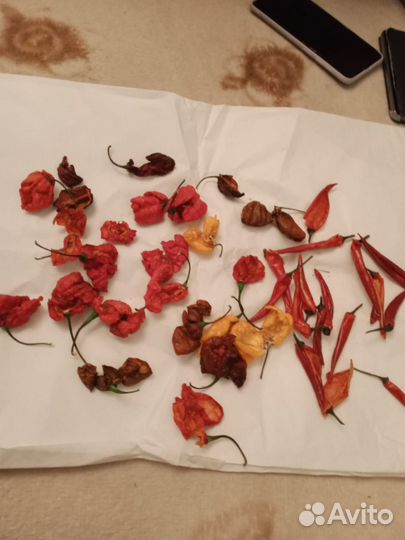 Смесь сушенных острых перцев для соуса или приправ