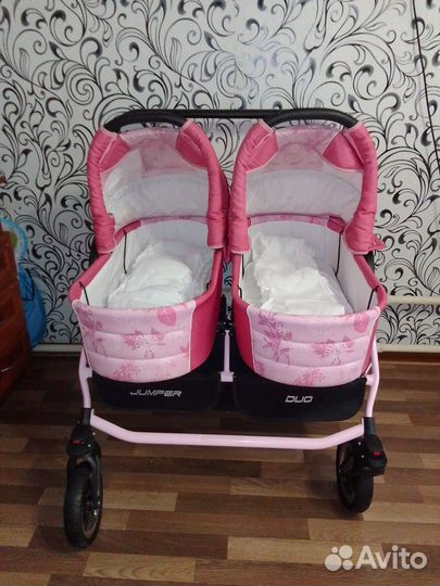 Детские коляски для двойни бу