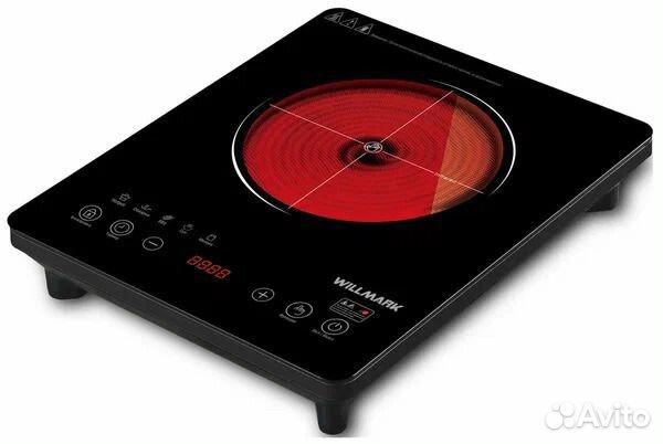 Плита настольная стеклокерамическая willmark WCP-8