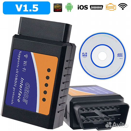 ELM327 WiFi V1.5 версия без чипа Pic18f25k80