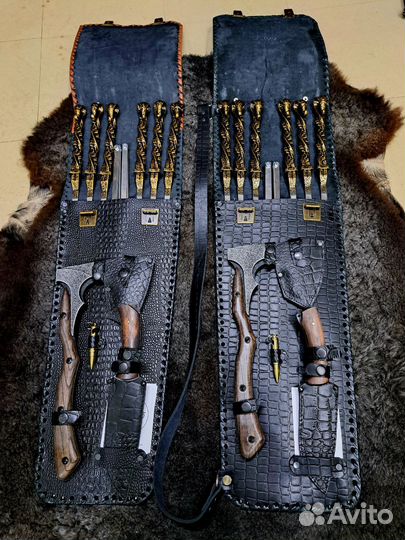 Походный набор шампуров