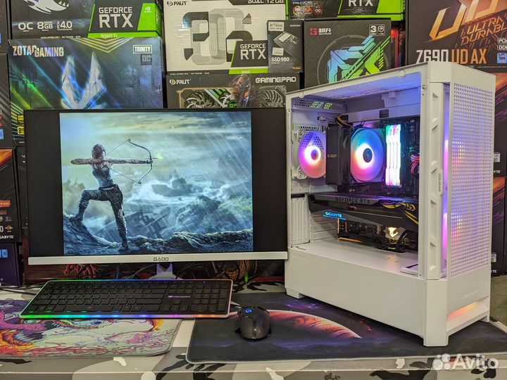 Игровой пк Ryzen 7 5700X RTX 3070Ti 8GB DDR4 32GB