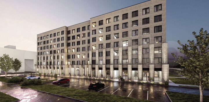 Апартаменты-студия, 22,5 м², 2/7 эт.