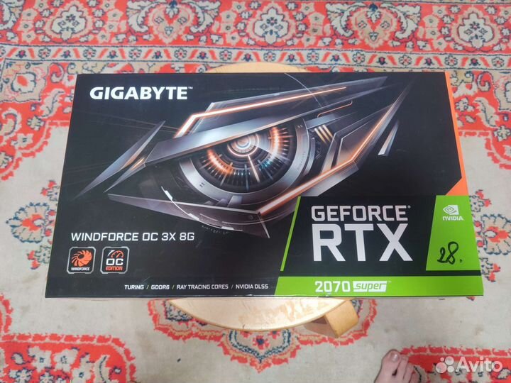 Видеокарта Gigabyte RTX 2070 Super