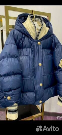 Пуховик moncler женский новый