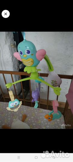 Развивающий игровой коврик и мобиль