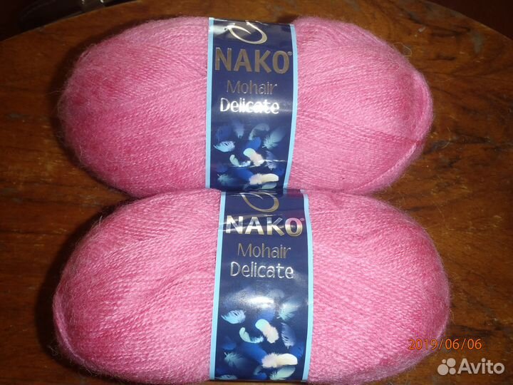 Пряжа nako delikato mohair
