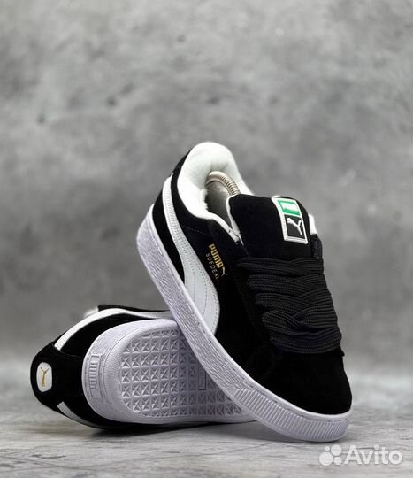 Кроссовки мужские зимние puma suede xl дутыши