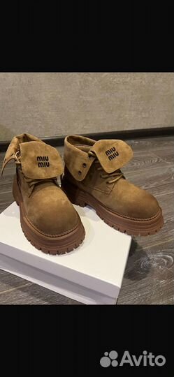 Ботинки miumiu