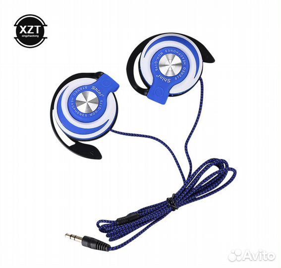 Наушники проводные Vido и спорт. с микрофоном