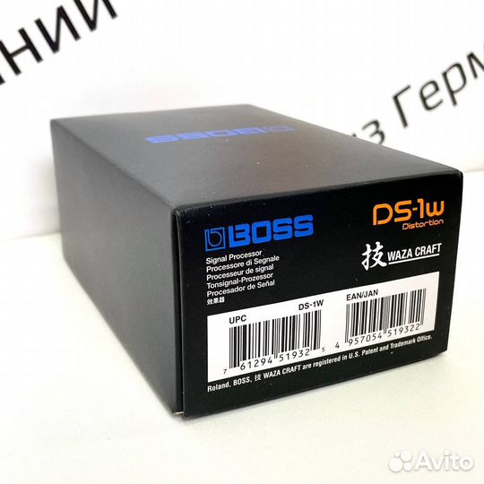 Педаль Boss DS-1W