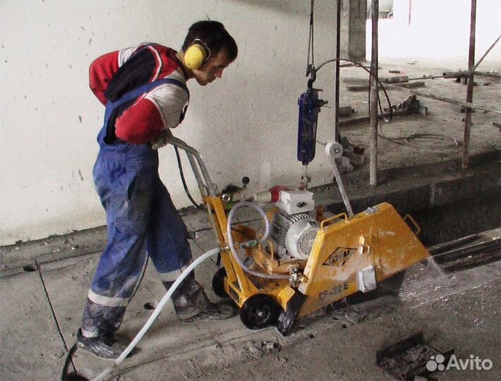 Демонтаж резка перенос стен