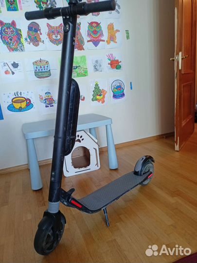 Самокат ninebot es1 с доп акб