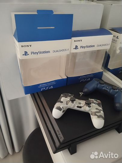 Sony playstation 4 ps4 pro 1tb с играми