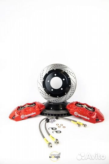 Тюнинг тормозов Subaru Impreza WRX Sti Brembo GT4