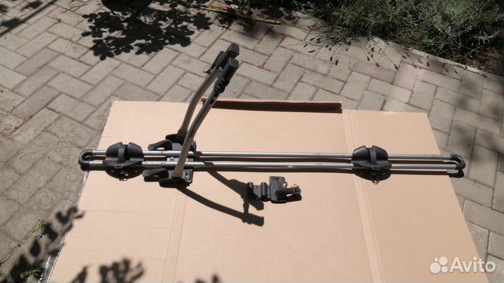 Крепление велосипеда на крышу автомобиля