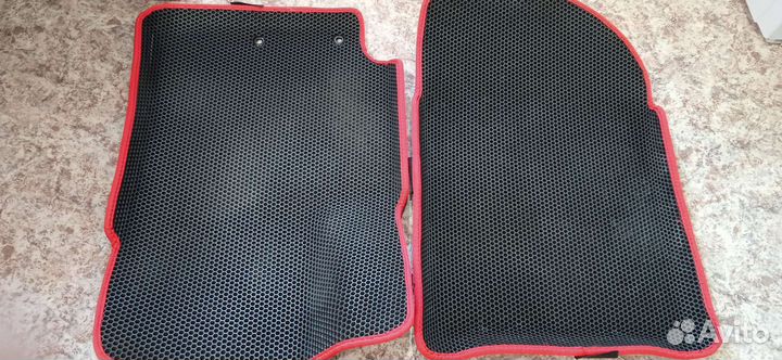 Эва коврики с бортами киа рио х-лайн