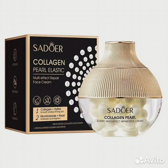 Sadoer Антивозрастной крем для лица с жемчугом,70g