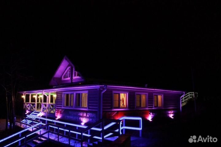 Русская баня на дровах