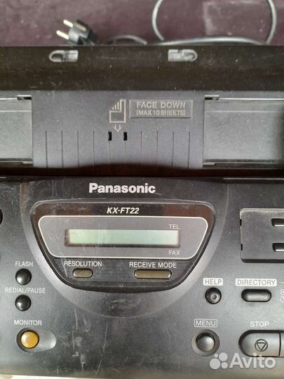 Телефакс panasonic