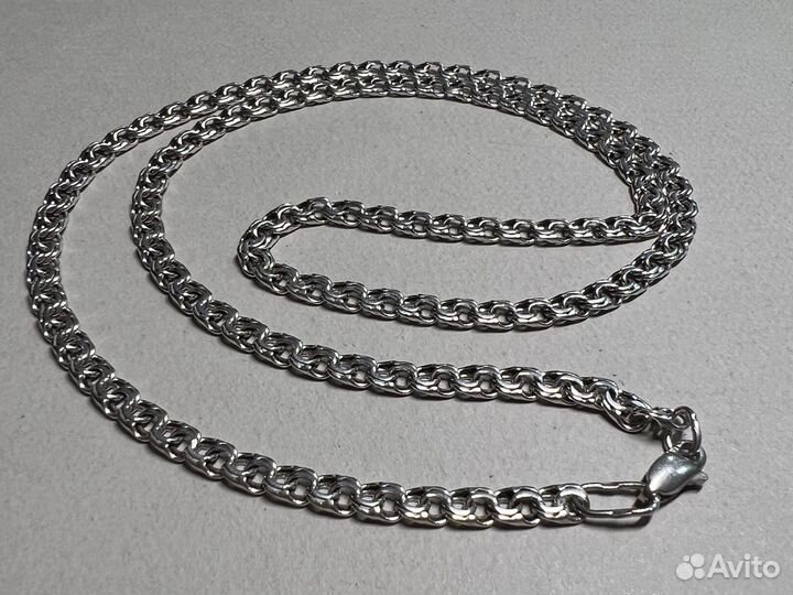 Серебряная цепочка 59 см