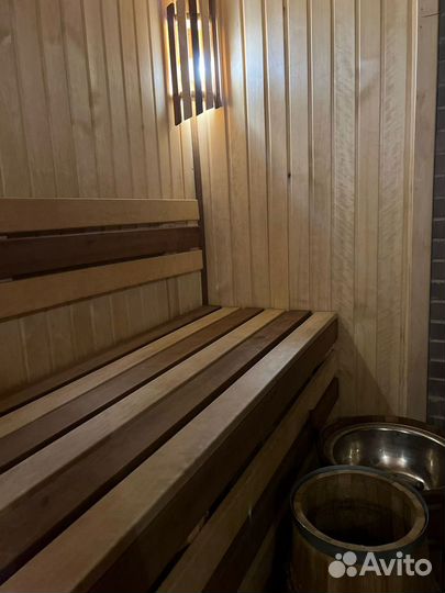 Баня с бассейном