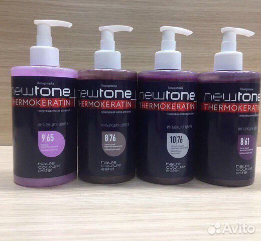 Маска тонирующая тоник для волос