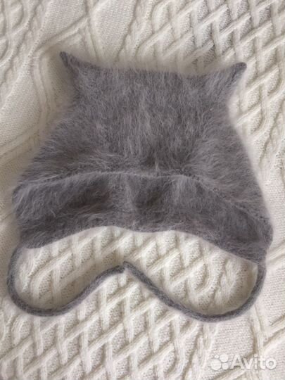 Чепчик с ушками женский Коточепчик