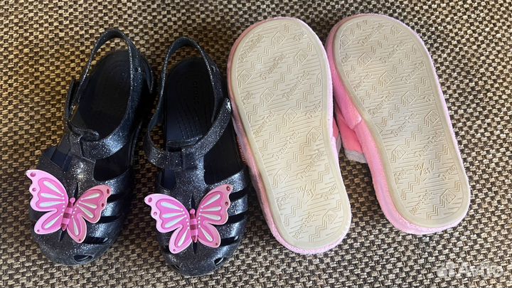 Туфли Crocs c12+ тапочки