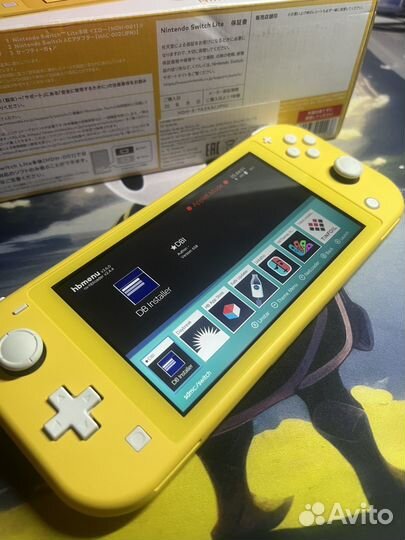 Nintendo switch lite прошитая чип