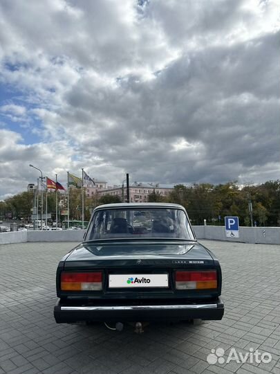 ВАЗ 2107 1.6 МТ, 2007, 31 900 км