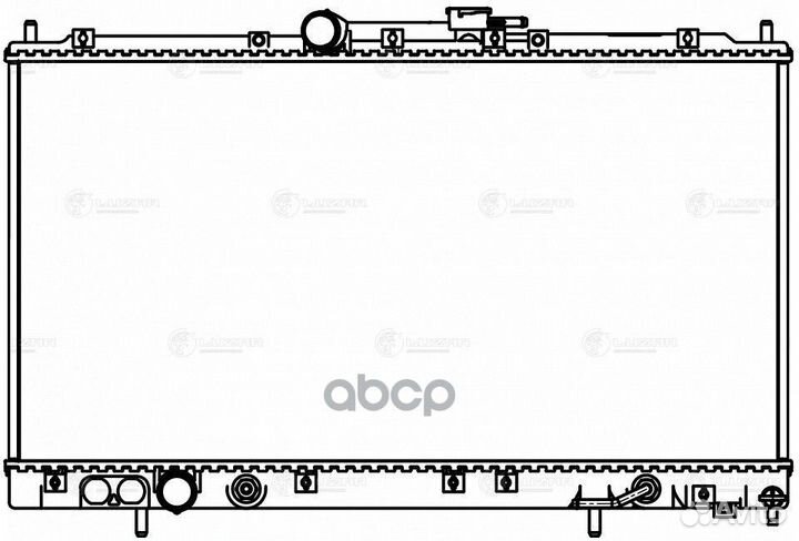 Радиатор охл. для а/м Mitsubishi Galant (96) 2